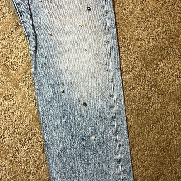 PRPS El Camino Boyfriend Taper Jeans w/ pearl detail size 29 - Picture 2 of 13